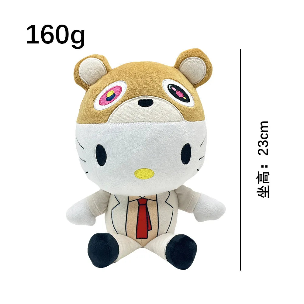 2025 New Hello Kitty Lil peep Kanye Tylerthecreator Plush Toy Doll with Clothes Stuffed Soft Plush Toys Fans Collect Gifts