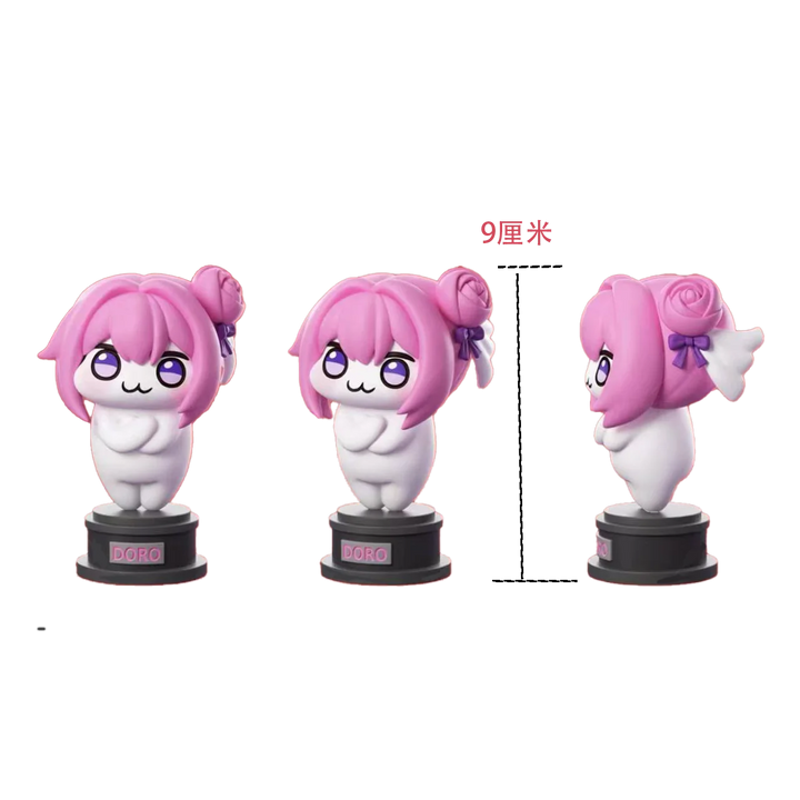 Nikke Doro Cup Figure Goddess Of Victory Gold Doro Anime Figure Games Peripheral Custom Model Ko Cute Decoration Toy Gift
