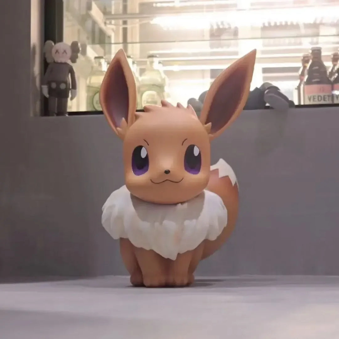 Pokemon 1:1 Large Figure Charmander Eevee Ibrahimovic Porkby Squirtle Raichu Model Doll Ornament Figurine Toy Surprise Gifts