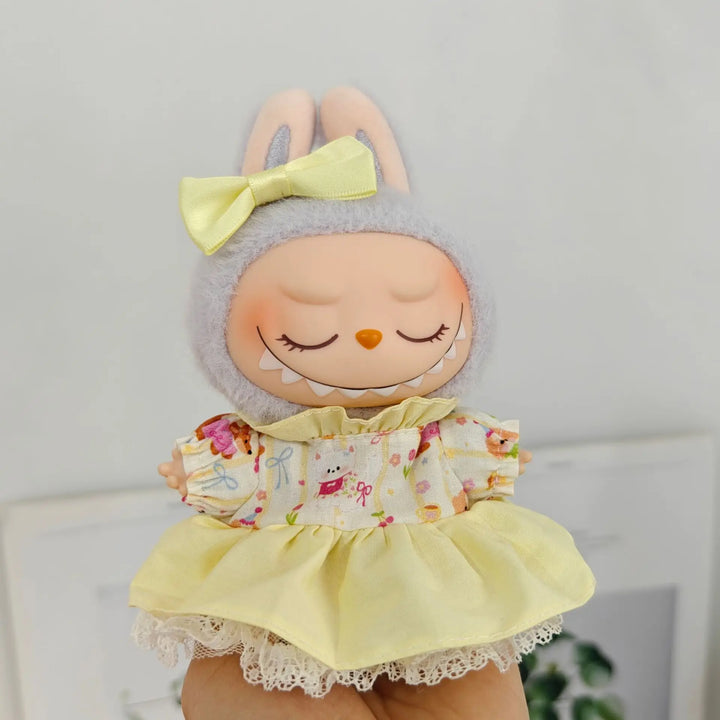 Labubu Doll Clothes Couple's Clothing Bestie Outfits Classmate Uniforms 15/17cm Plush Doll'S Clothes Replacement Accessories