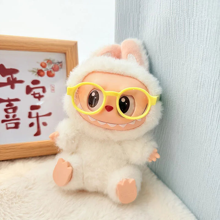 Labubu Doll Grasses 15/17cm Plush Doll'S Accessories Sitting Party Labubu I II Idol Dolls Grasses