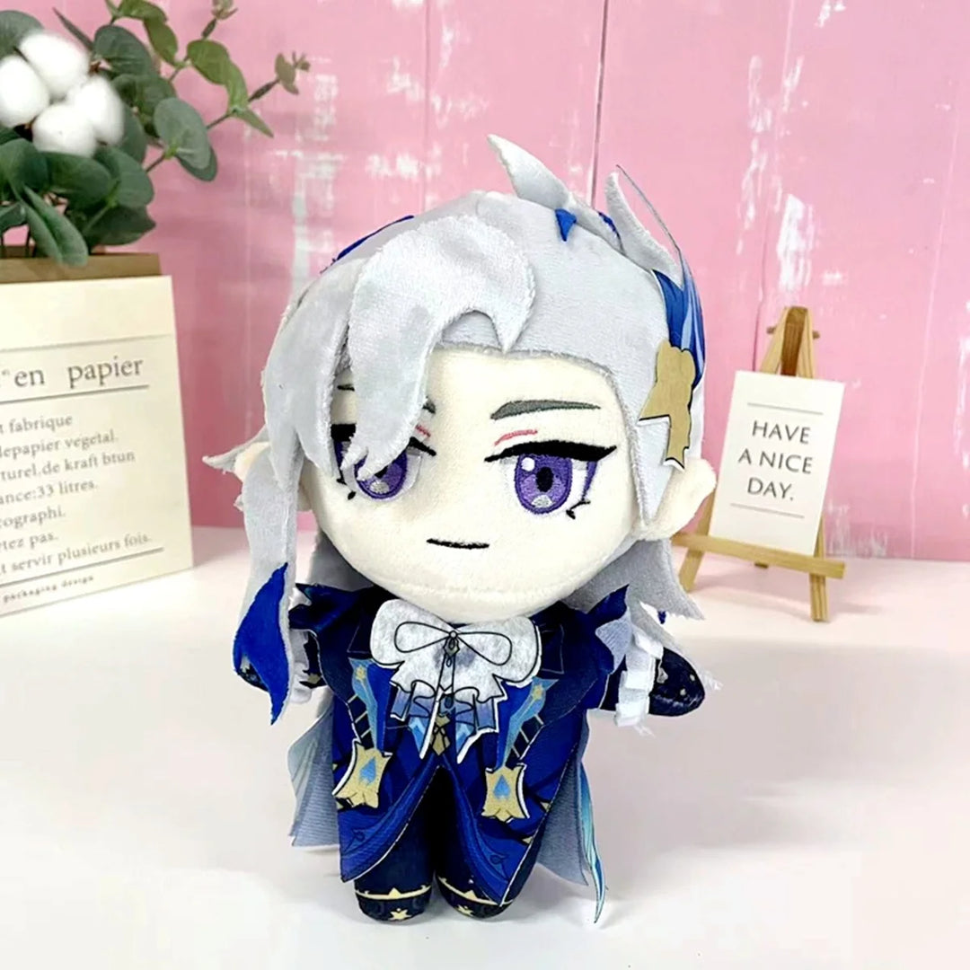 Genshin Impact Plush Dolls Wriothesley Furina Lyney Kaveh Neuvillette Kinich Citlali Kazuha Albedo Tighnari Anime Stuffed Toys