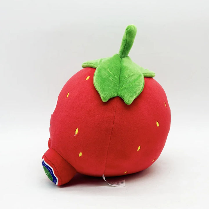 Kawaii Stuffed Fruit Wimbledon Strawberry Plush Toy Soft Doll Big Sleeping Pillow Birthday Cute Gift for Girl