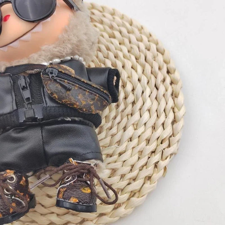 For Labubu Doll Clothing Fashionable High-end Design Unique Handmade Trendy Exquisite Accessories Clothing Matching Niche Suit