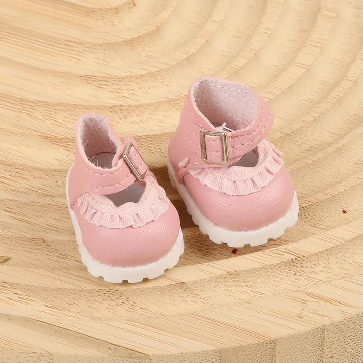 15/17cm Vinyl Plush Doll Clothes Labubu Pendant Lucky Purple Bow Dress Labubu V1/V2/V3 Clothes Accessories