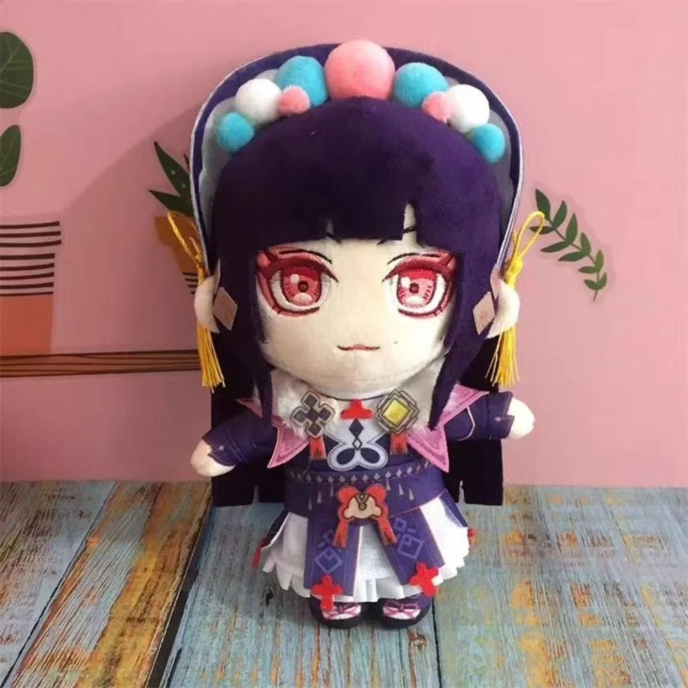 Genshin Impact Anime Plush Dolls Scaramouche Klee Yoimiya YunJin Bennett Lisa Tartaglia Lumine Cartoon Figure Stuffed Toys