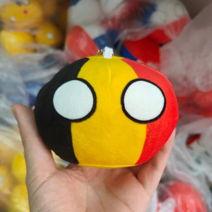 70 Styles 10cm Country Ball Plush Toys Polandball Pendant Country Countryball Stuffed Doll Christmas Gifts for Kids