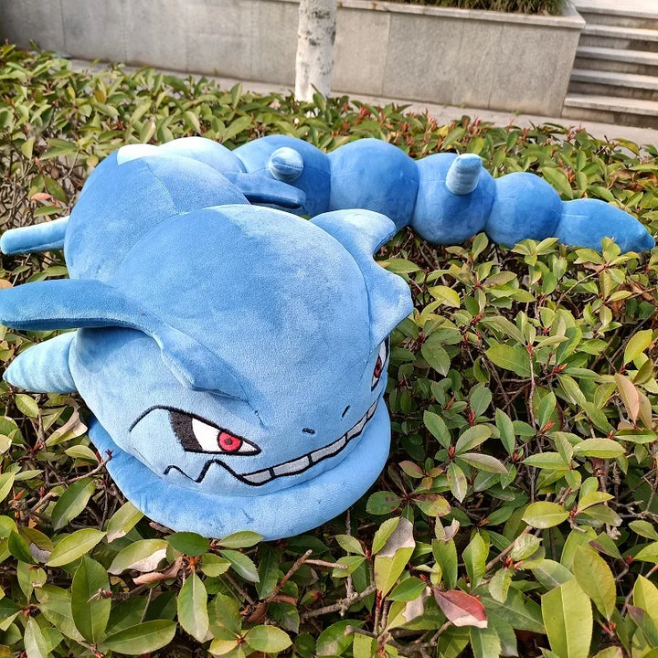120cm Pokemon Plush Toys Steelix Animal Plushie Cartoon Soft Bendable Onix Stuffed Doll Kawaii Pokémon Children's Birthday Gifts