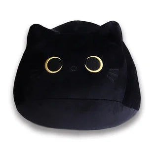 HOT Black Cat Plush Toy Cat Pendant Cuddly Doll Plush Toys Pillow Plushie Stuffed Toys Best Gifts Patung Stuffed Animal