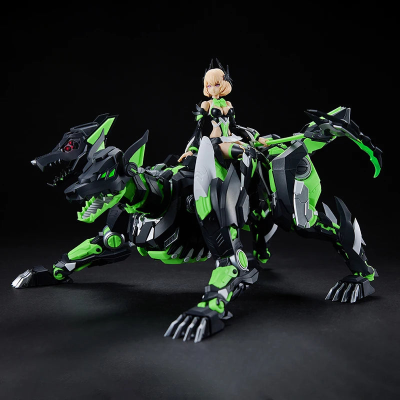 Ms General Sin Envy Action Figure Assembly 1/10 Mecha Girl Mobile Suit Noctilucent Original Assemble Customized Model Toys
