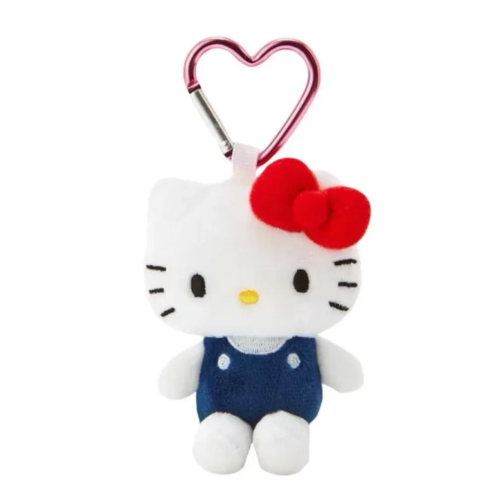8cm Sanrios Hello Kitty plush keychains Kuromi My Sweet Piano Bag Charm Cinnamoroll mini MY Melody bag Pendant Decoration Gift