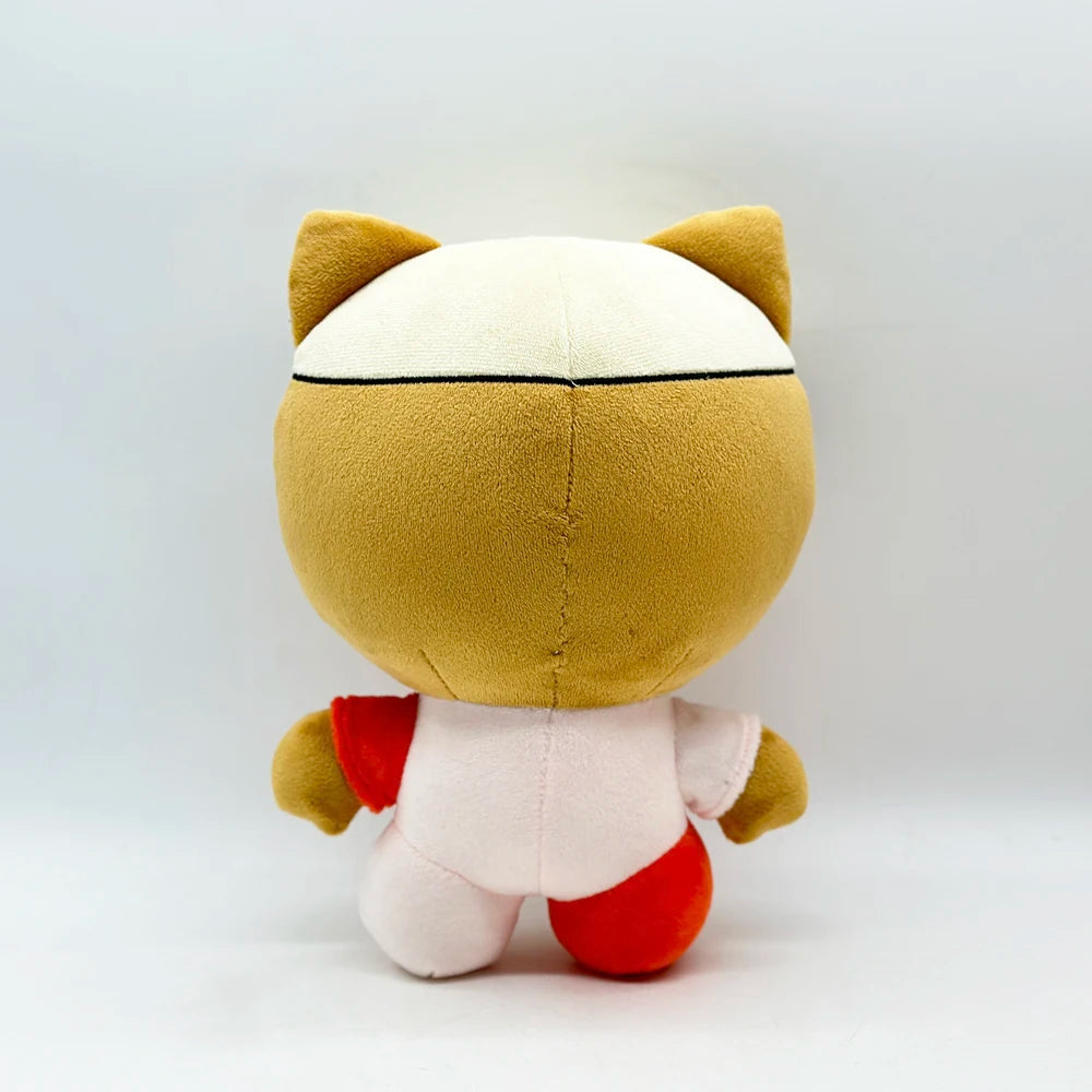 26cm Tylerthecreator Hello Kitty White and Red Patchwork Clothes Plush Doll Figure Stuffed Toys Cute Boys Girls Fans Collect Gif