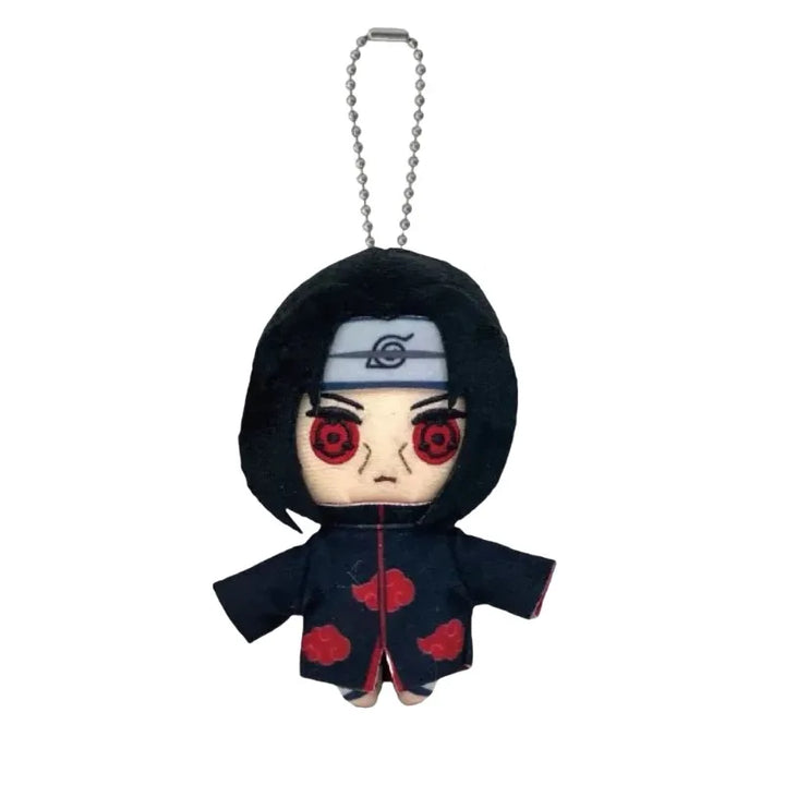 Naruto Uzumaki Hatake Kakashi Gaara Uchiha Itachi Mini Plush Pendant Role Playing Keychain Backpack Decoration Stuffed Toy Doll