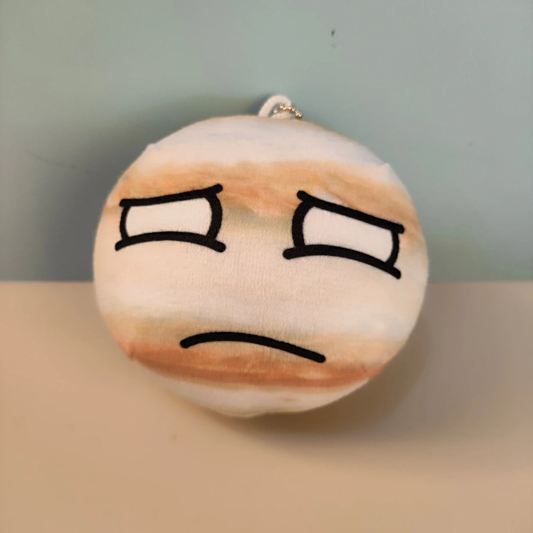 10cm Planet Plush Toy Collection Earth Moon Sun Mars Venus Jupiter Saturn Uranus Neptunr Dolls Cognitive Stuffed Toy Polandball