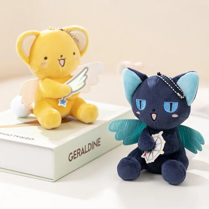 Kawaii Anime Cardcaptor Sakura 7-12 CM Doll Card Captor Kero Spinel Cute Soft Toys Bag Pendant Keychains Kids Christmas Gift