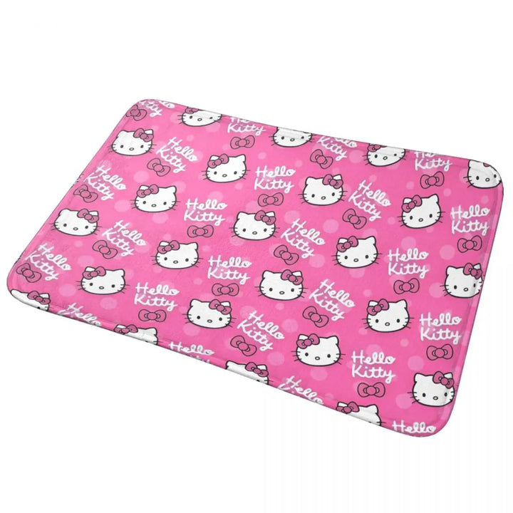 Hello Kitty Spiderman Boyfriend Girlfriend Memory Foam Bath Mat Rug Bathroom Floor Rugs Carpet For Bath Entrance Door Doormat