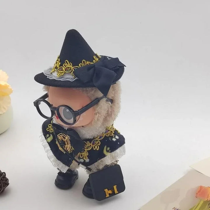 For 17CM Labubu Doll Clothing Unique Design Magician Set 1/2 Generation Labubu Trendy Matching Clothing Exquisite Accessories