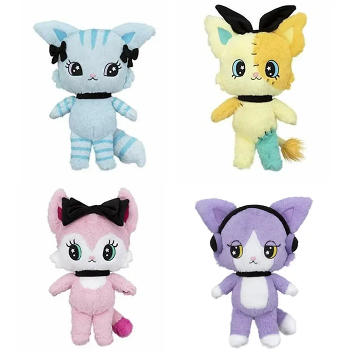 Beatcats Plush Toy Chelsea Rico Mia Layla Cat Kawaii Stuffed Animals Cute Anime Plushie Kids Toys for Girls Birthday Gift
