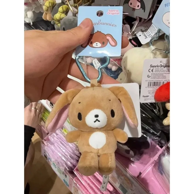 Cartoon Sugarbunnies Plush Pendant Keychain Backpack Doll Pendant Decoration Cute Soft Toys for Boys and Girls Holiday Gifts