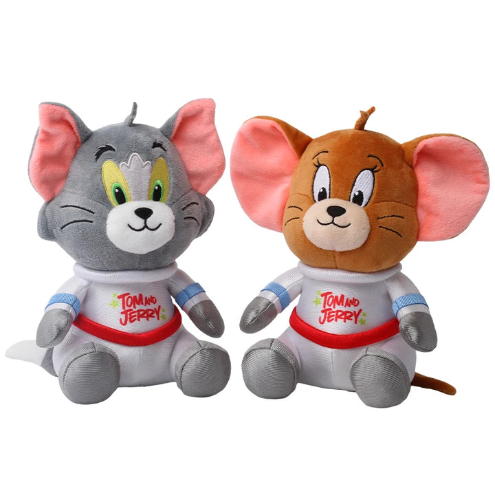 20cm Space Astronaut Tom and Jerry Stuffed Animal Doll Plush Toy Cute Original Perfect Birthday Gift