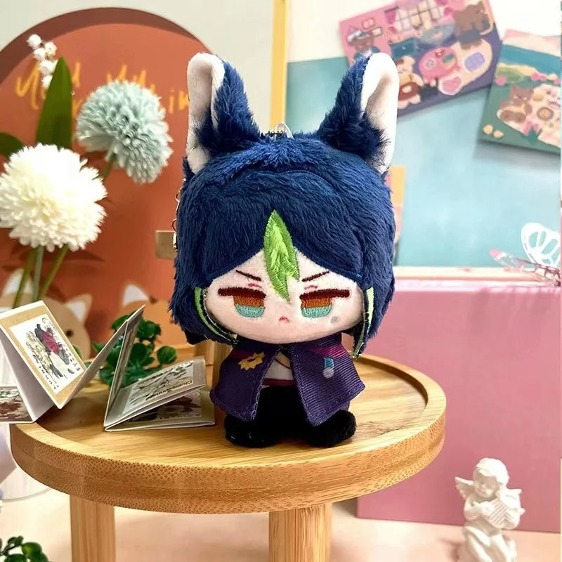 Genshin Impact Plush Toys Gaming Al Haitham Cyno Xiao Baizhu Cartoon Figure Pendant Anime Stuffed Doll Gift For Kids