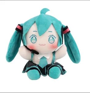 20cm Hatsune Miku Plush Doll Anime Plushie Pendant Peripheral Kawaii Doll Cartoon Children Girl Gifts Student Toy