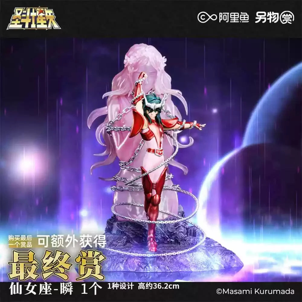 In Stock Saint Seiya Reward Gemini Saga Pisces Action Figure Athena Andromeda  Handpiece Aquarius Kamui Shura Model Gift Toys