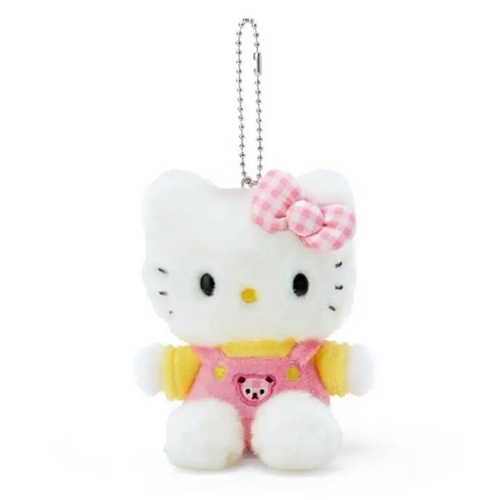 Sanrio Hello Kitty Kero Kero Keroppi Kawaii Cartoon Retro Nostalgia Hello Kitty Plush Backpack Pendant Keychain Decorative Gift