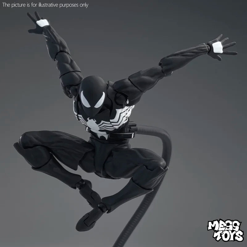 Ct Toys Spider Figure Black Suit Neighbor Symbiote Red Spider Action Figure Mess Toys  Anime Figurine Statue Model Gift