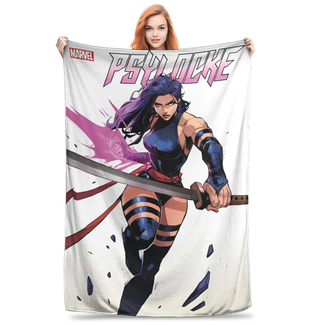 Luna Snow for Rivals Blanket Hero Shooter Video Game Fleece Funny Warm Throw Blanket for Coverlet All Season