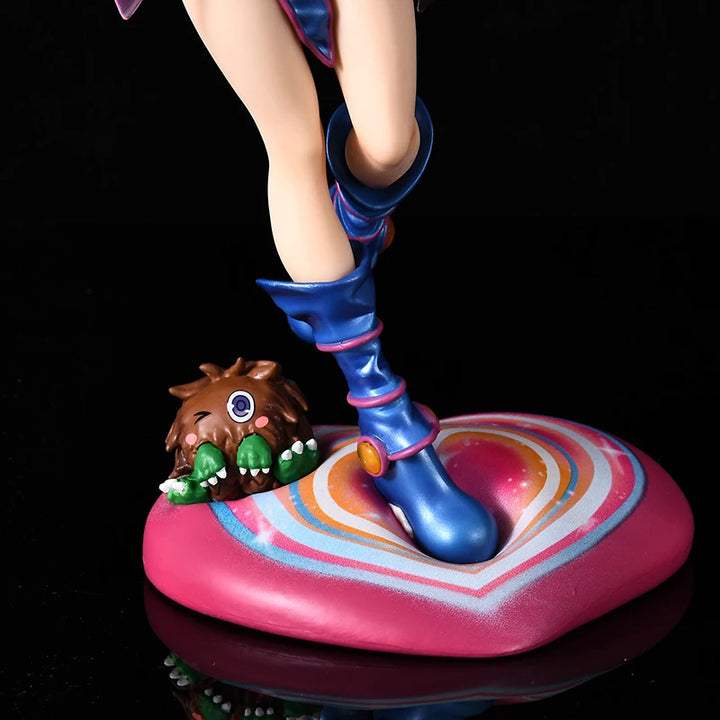 [In Stock] Yu Gi Oh! Black Magician Girl Figure Anime Toy Dark Magician Girl Figure Model Computer Desktop Decoration Toy