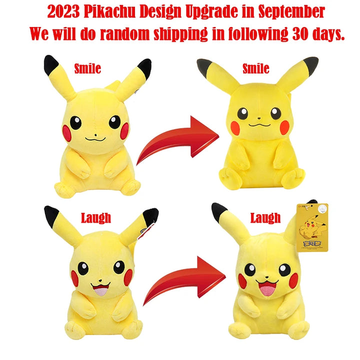 Original Peluche Pokemon and New Arrival Stuffed Bear Toys Pikachu Bulbasaur Anime Stuffed Animal Toy Peluche Gift for Kid