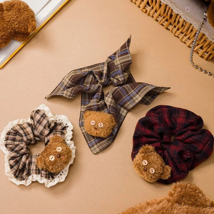 Cute Cartoon Tim Hair Circle Girl Headdress Children Cartoon Cartoon Hair Accessories Plush Doll Decorations Girls Holiday Gift