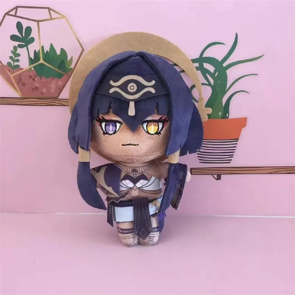 Genshin Impact Anime Plush Dolls Scaramouche Klee Yoimiya YunJin Bennett Lisa Tartaglia Lumine Cartoon Figure Stuffed Toys