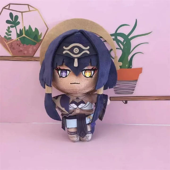 Genshin Impact Anime Plush Dolls Scaramouche Klee Yoimiya YunJin Bennett Lisa Tartaglia Lumine Cartoon Figure Stuffed Toys