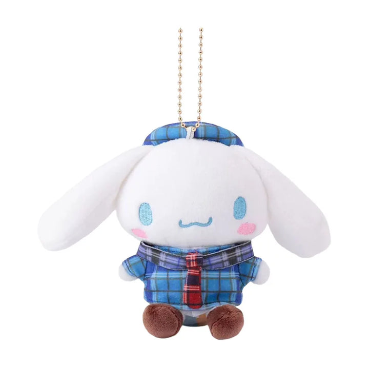 Kawaii Sanrio My Melody Wish Me Mell Plush Toys Cartoon Keychain Kuromi Hello Kitty Backpack Pendant Decoration Birthday Gifts