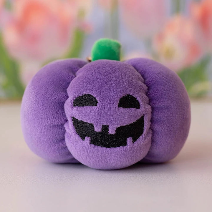 10cm Halloween Pumpkin Plush Toy Glow-in-the-dark Pumpkin Plushie Pendant Christmas Gift Home Decor