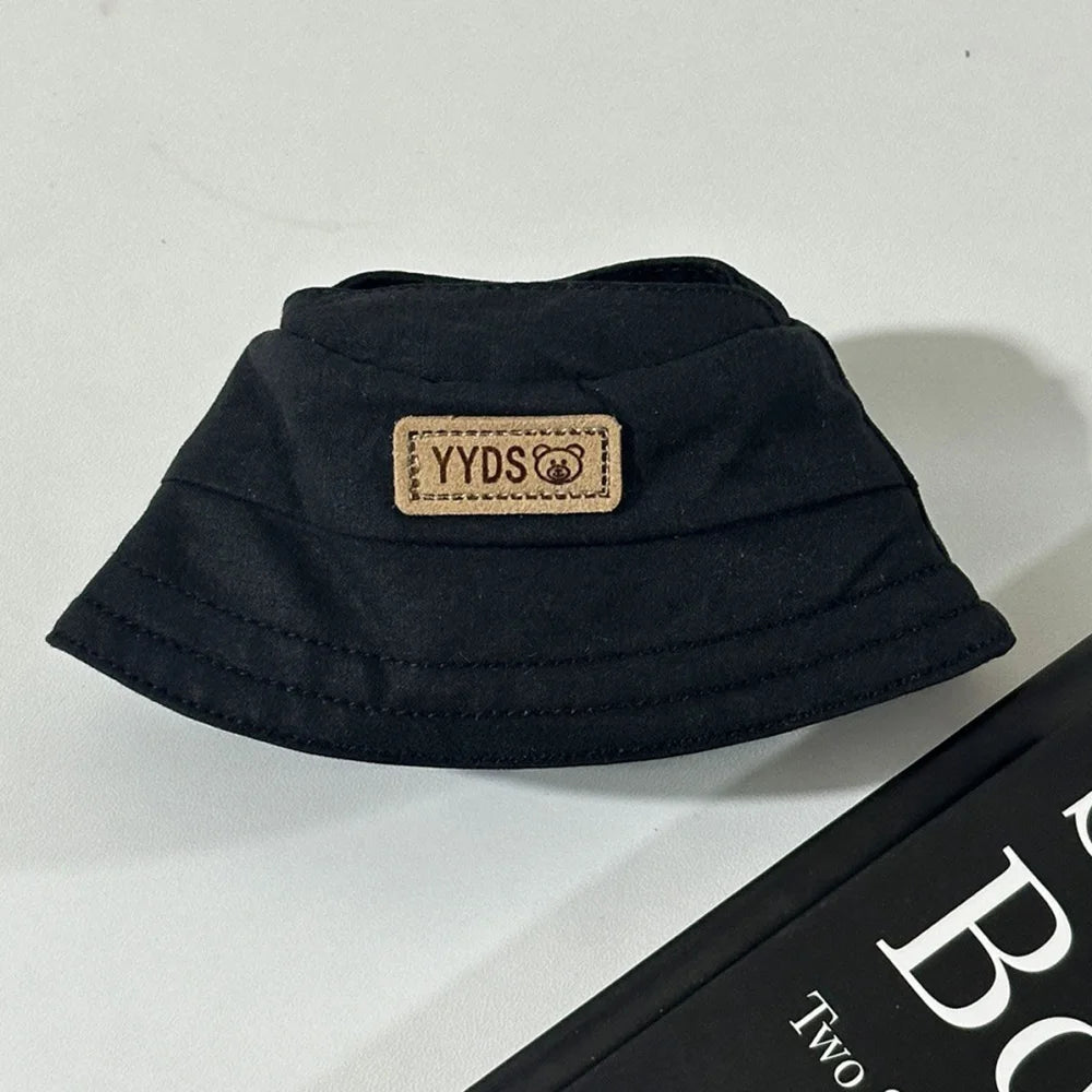 15/17cm Labubu Clothes Trendy Fisherman Hat Camouflage Suit Kawaii Mini V1 V2 V3 Labubu Clothing Plush Doll Accessories Gift