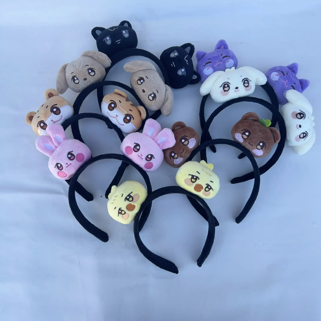 New Kpop ATEEZ Aniteez Hair Accessory Stuffed Animals Plushies Toy Girls Accessories