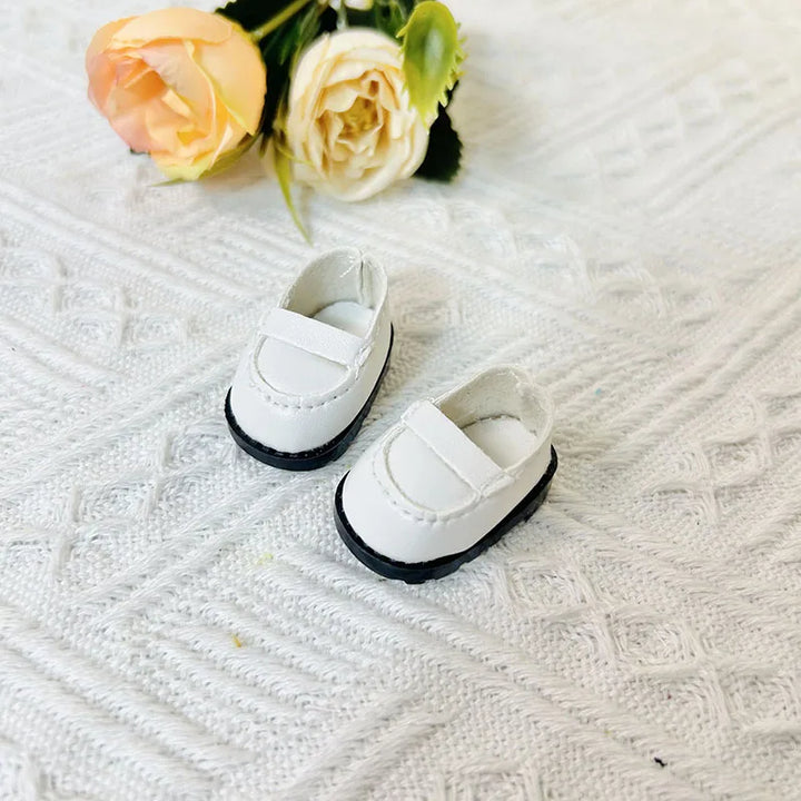 17cm Cute Labubu Leather Shoes Canvas Shoes Sneakers Camera Labubu Korea Kpop Exo DIY Girls Labubu Doll Accessories