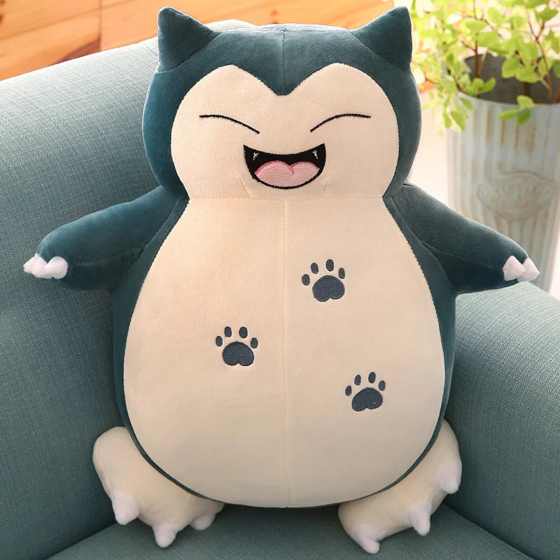 30/200cm Huge Pokemon Snorlax Animal Big Pokémon Doll Semi-finished Holster Plush Toys Kawaii Anime Plushie Gifts for Childrens