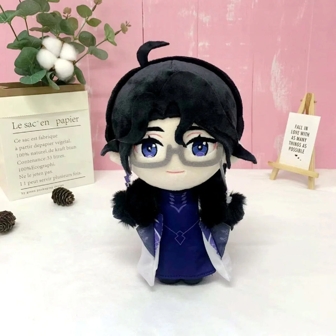 Genshin Impact Plush Dolls Wriothesley Furina Lyney Kaveh Neuvillette Kinich Citlali Kazuha Albedo Tighnari Anime Stuffed Toys