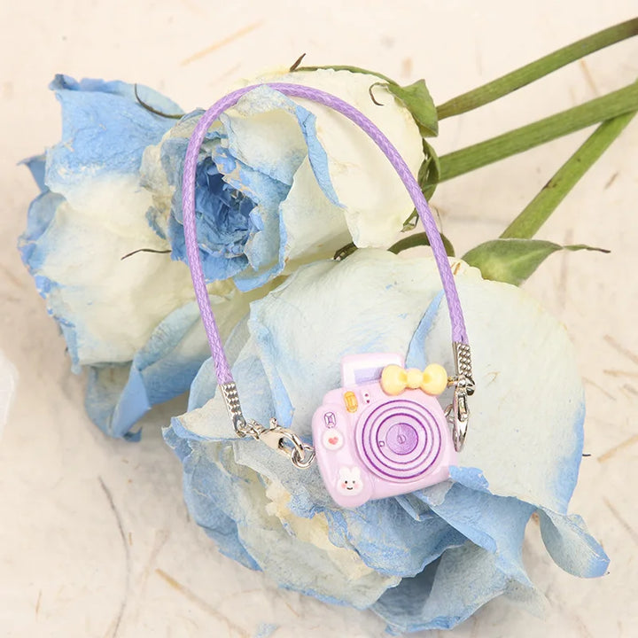 17cm Labubu 1-3 Gen Doll Outfits Cute White T-Shirt + Cargo Pants Set with Colorful Hat Universal Clothes for Labubu Dolls