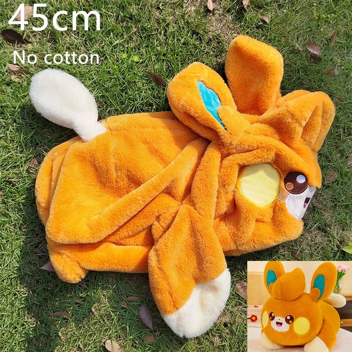 Pokemon Charizard Eevee Plush Toys Anime Doll Giant Pokémon Stuffed Semi-finished Leather Holster Azumarill Pawmi Gift for Kids