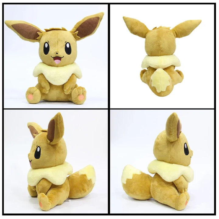 Pokemon Eevee Plush Toys 30/43cm Kawaii Pillow Cartoon Eevee Stuffed Christmas Gifts for Childrens Pokémon Anime Plushie Dolls