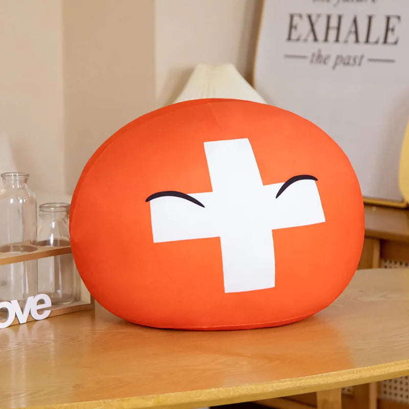 70 Styles 10cm Country Ball Plush Toys Polandball Pendant Country Balls Decor Countryball Stuffed Doll Christmas Gift for Kids