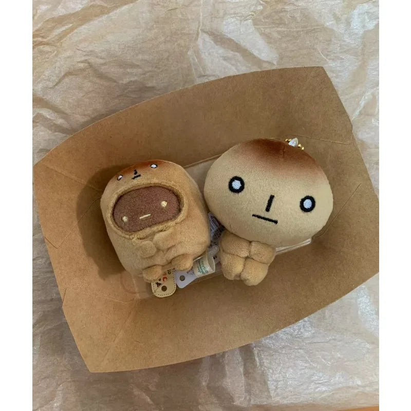 kawaiiSumikko Gurashi Sanx Toast Plush Keychain Rilakkuma Backpack Pendant cute Anime Collectibles  for Kids Birthday Gifts