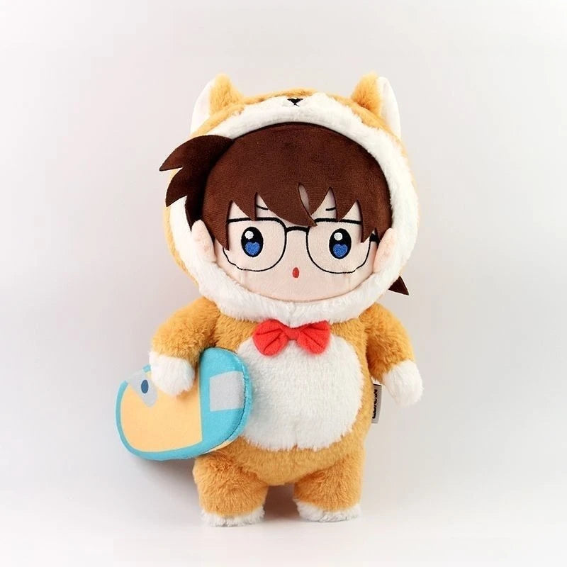 33cm Cartoon Conan Edogawa/Rachel Moore Soft Plush Doll Cute Cartoon Toy Sofa Bedroom Pillow Ornament for Friends Holiday Gifts