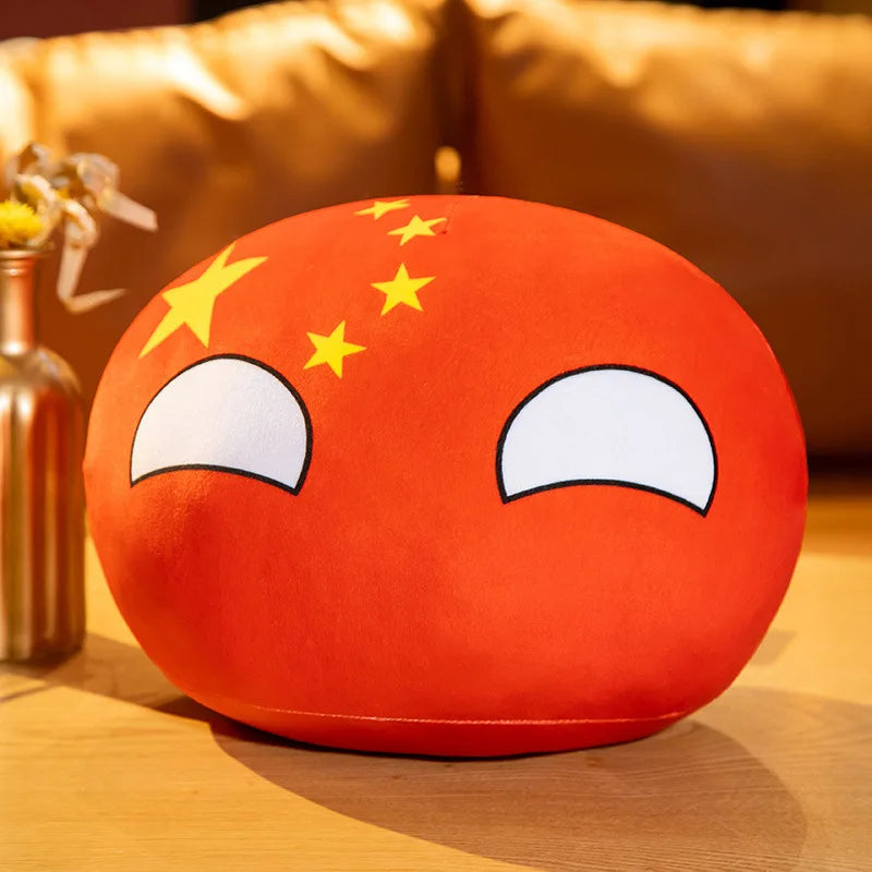 10cm Country Ball Singapore Plush Toy Polandball Pendant 70 styles Country Balls Countryball Stuffed Doll Toy Xmas Gift for Kids