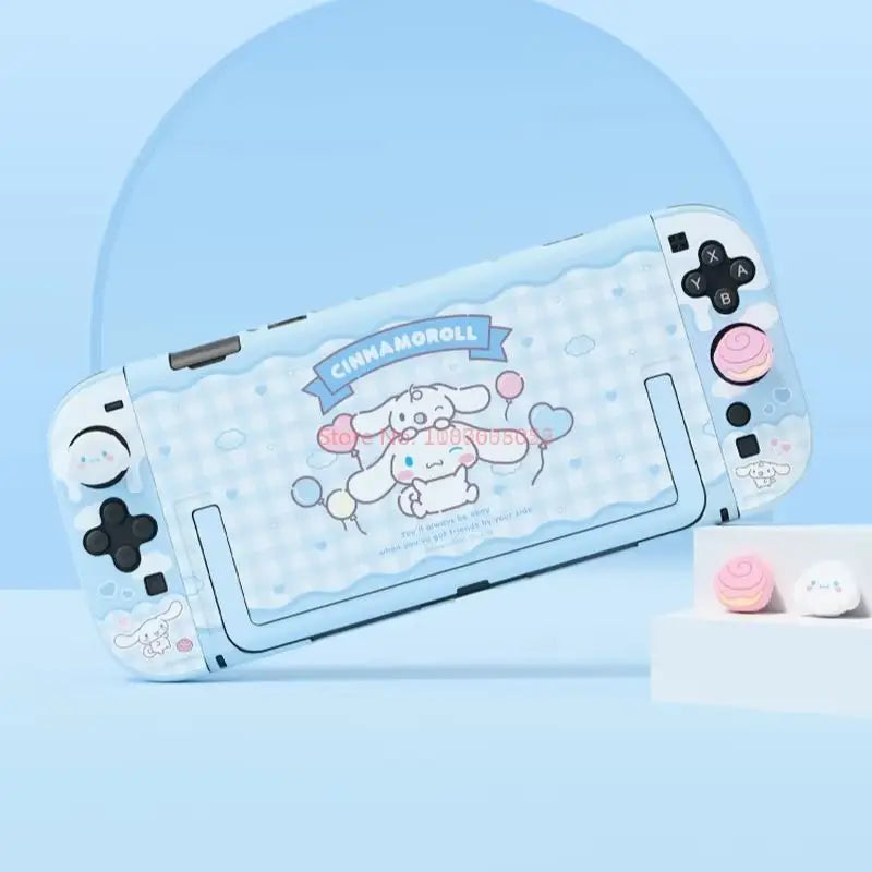 Sanrio Hello Kitty Kuromi Original Wanted Switch 2 Protective Case Plug In Base Ns2 Protective Case Anime Game Peripherals
